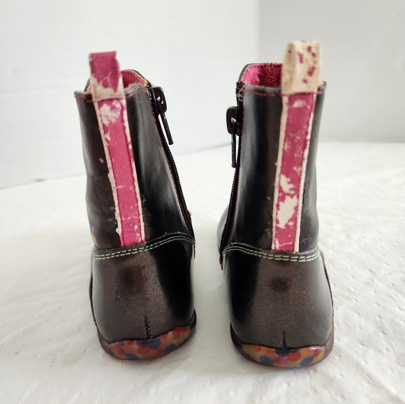 Eric Carlisle x Stride rite Hungry Caterpillar Boots toddler / baby size 4 - Picture 4 of 9